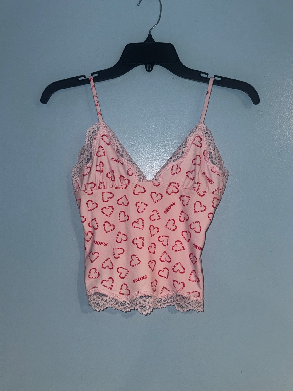 Skims FITS EVERYBODY LACE Cami Top 
Candy Heart